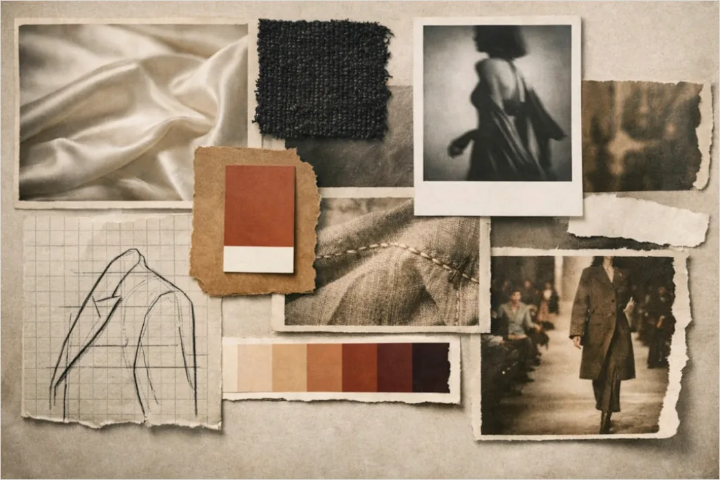 Moodboard Outfit Farben Beige Braun Ce62