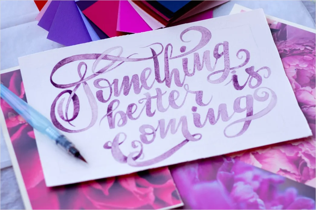 Detail Motivationszitat Illustration Handgeschrieben Poster Number 15