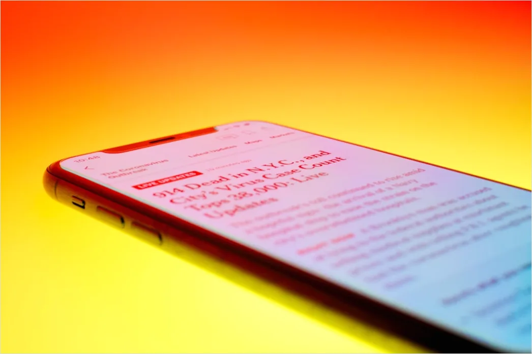 Detail Phishing Email Scam Concept On Smartphone Number 5
