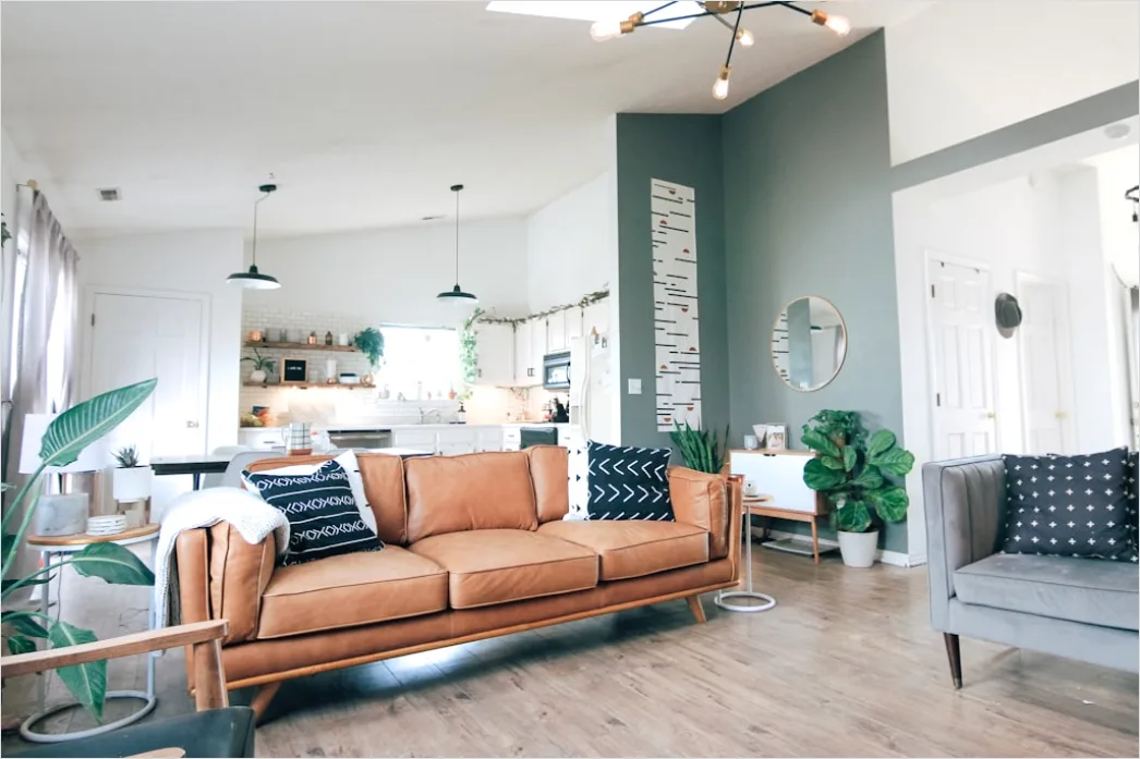 Detail Robot Vacuum Cleaner In Modern Living Room Number 17
