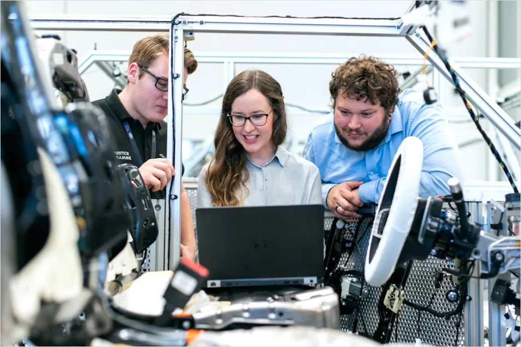 Detail Robotics Startup Team Working On Hardware Number 11