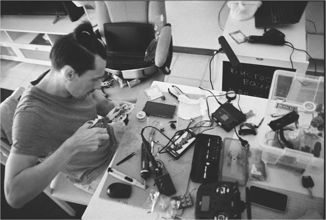 Detail Robotics Startup Team Working On Hardware Number 15