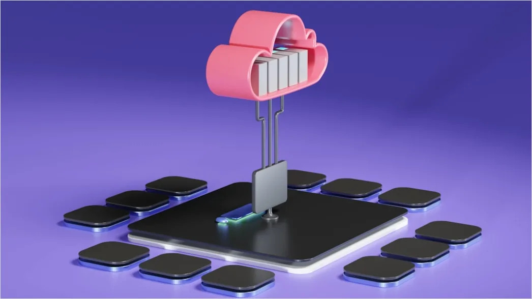 Detail Serverless Computing Concept With Cloud Icons Number 4