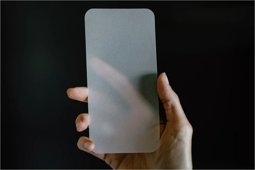 Detail Smartphone Mockup In Hand Minimal Background Number 12
