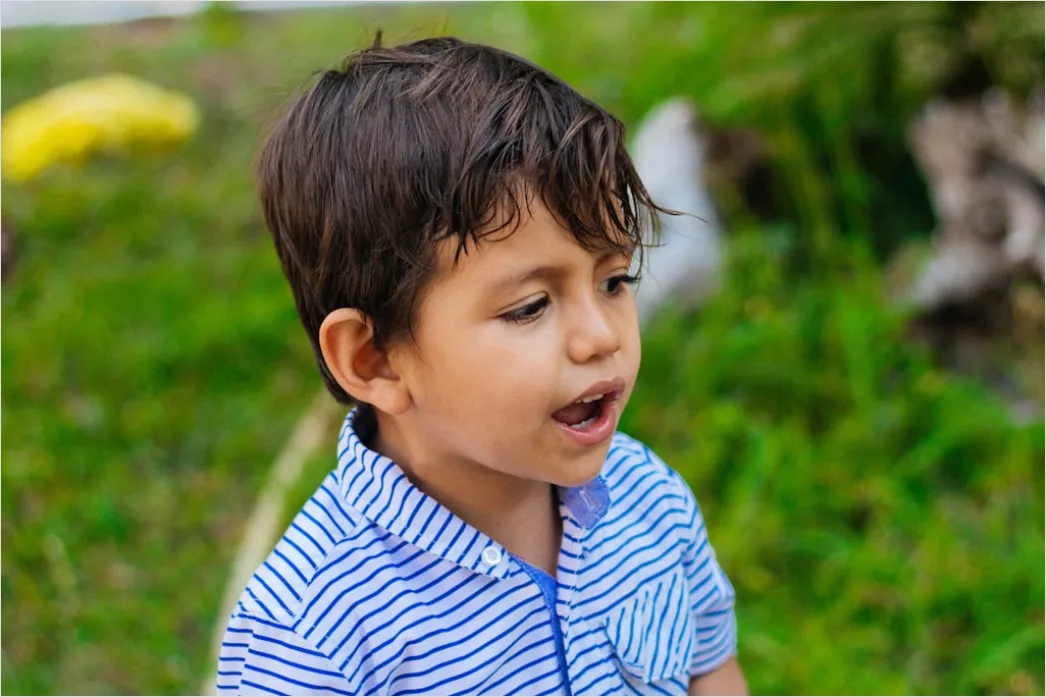 Detail Speech Therapy Session Child Practicing Sounds Number 11