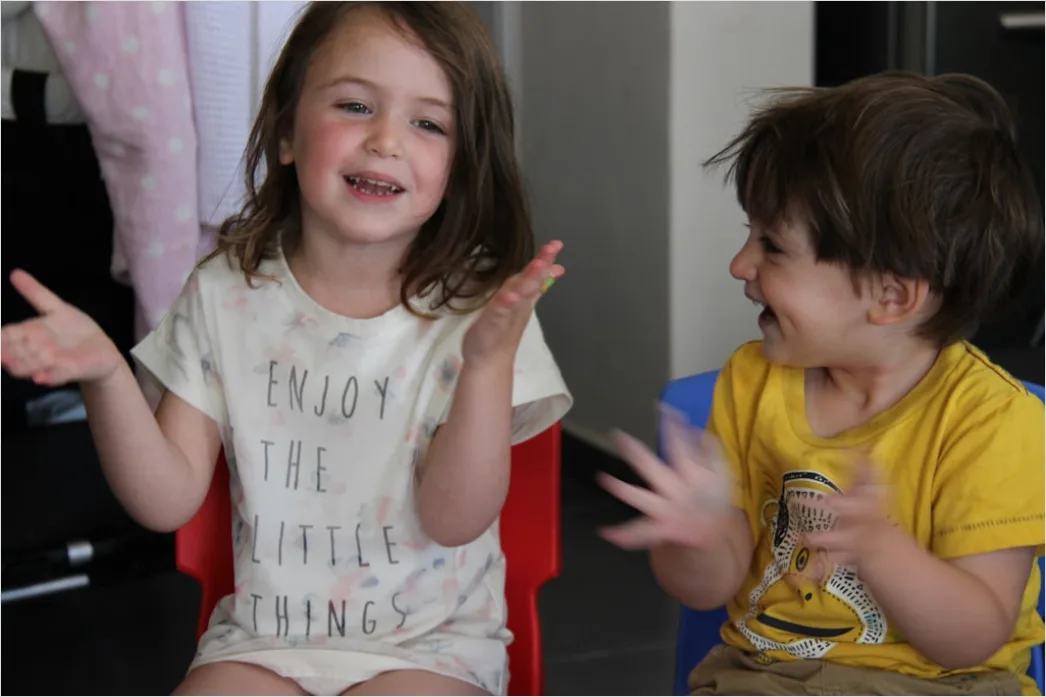 Detail Speech Therapy Session Child Practicing Sounds Number 5