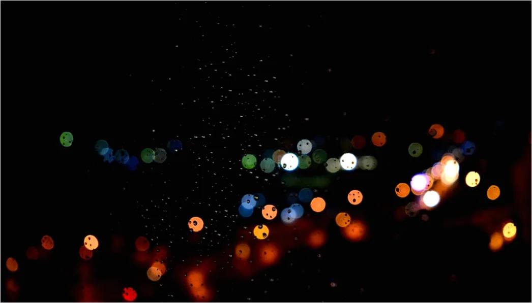 Detail Stadtlichter Bokeh Hintergrund Bei Nacht Number 2