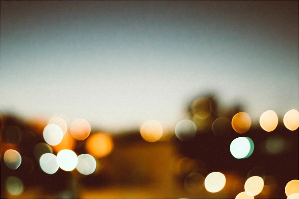 Detail Stadtlichter Bokeh Hintergrund Bei Nacht Number 19