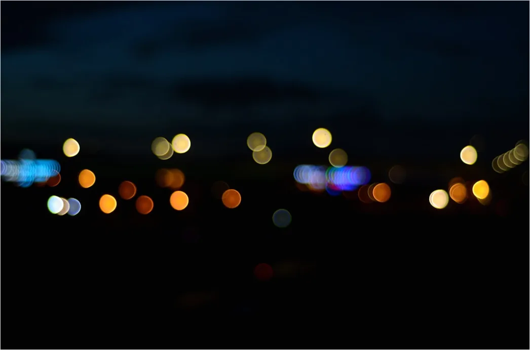 Detail Stadtlichter Bokeh Hintergrund Bei Nacht Number 6