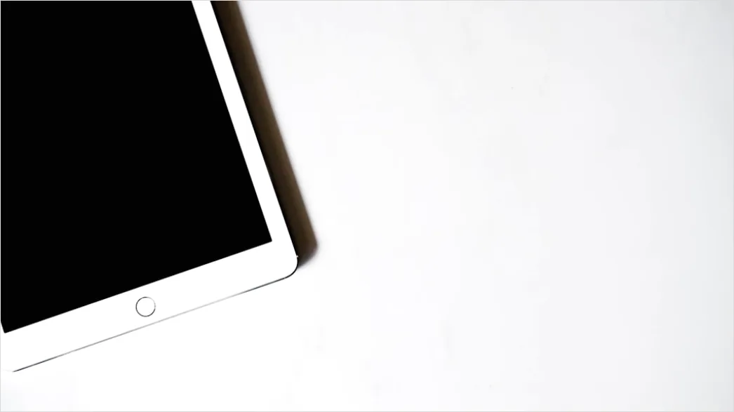 Detail Tech Flat Lay Gadgets On White Background Number 18