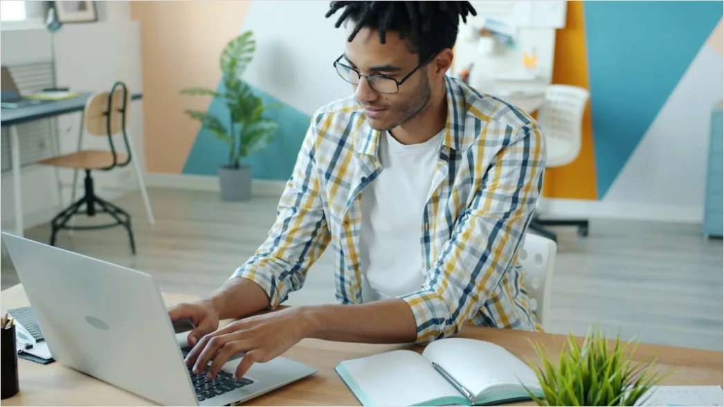 Detail Teenager Doing Homework With Laptop At Home Number 18