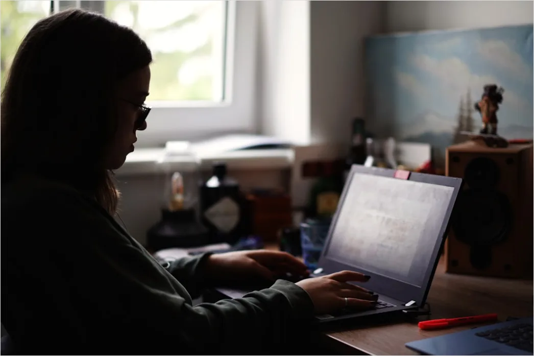Detail Teenager Doing Homework With Laptop At Home Number 19