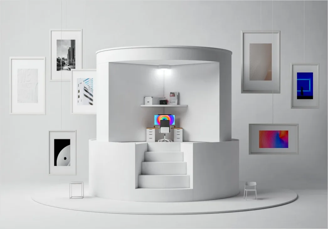 Detail Virtual Showroom Concept With Vr Interface Number 2