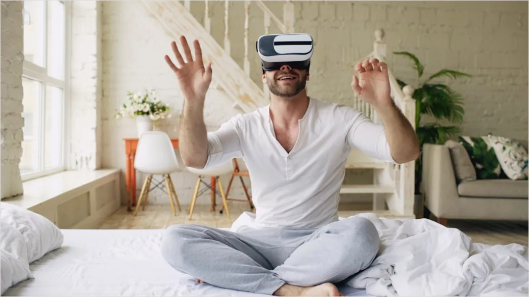 Detail Vr Meditation Experience Concept Calm Lighting Number 12