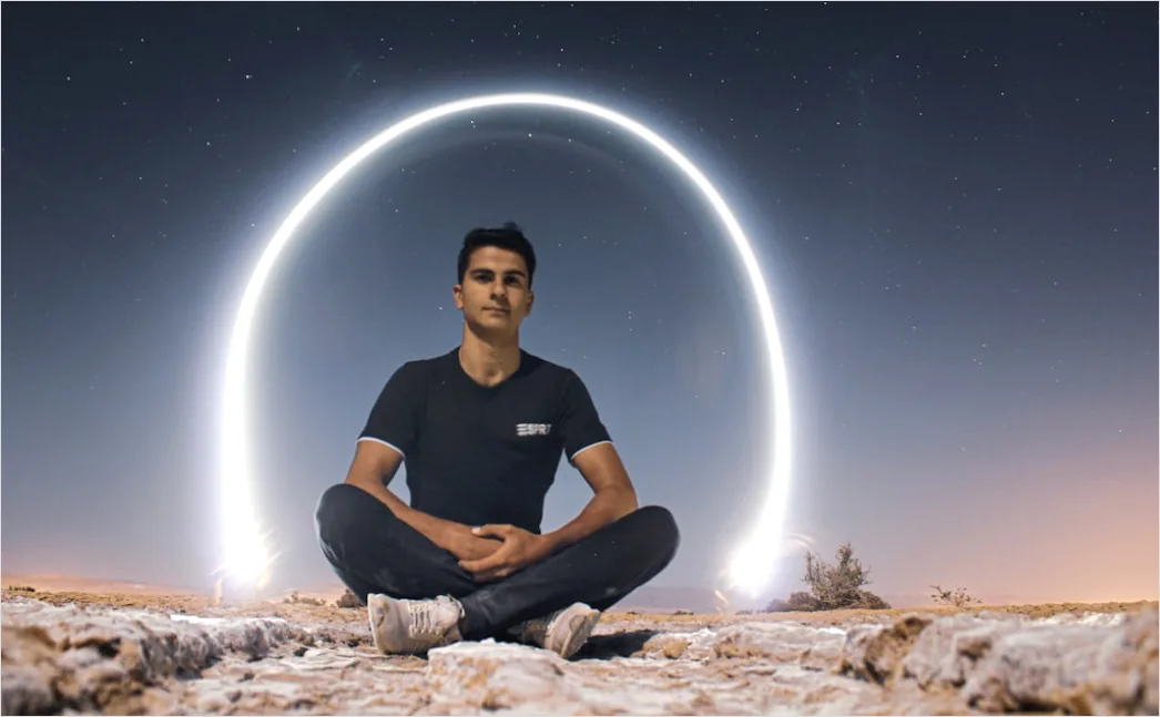 Detail Vr Meditation Experience Concept Calm Lighting Number 15