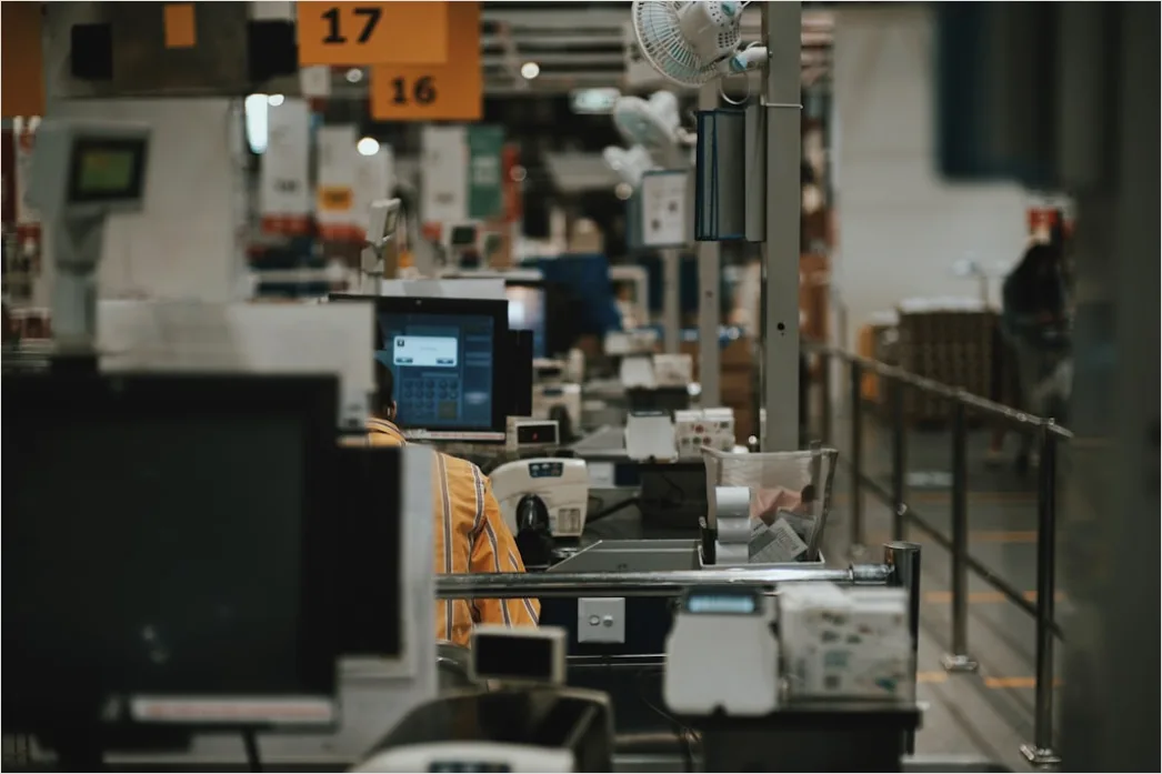 Detail Warehouse Automation Robots Moving Packages Scene Number 14