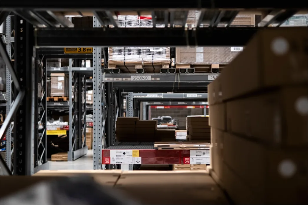 Detail Warehouse Automation Robots Moving Packages Scene Number 17