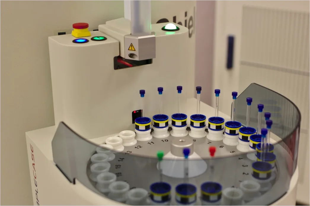Detail Analytical Chemistry Chromatography Lab Instrument Close Up Number 12