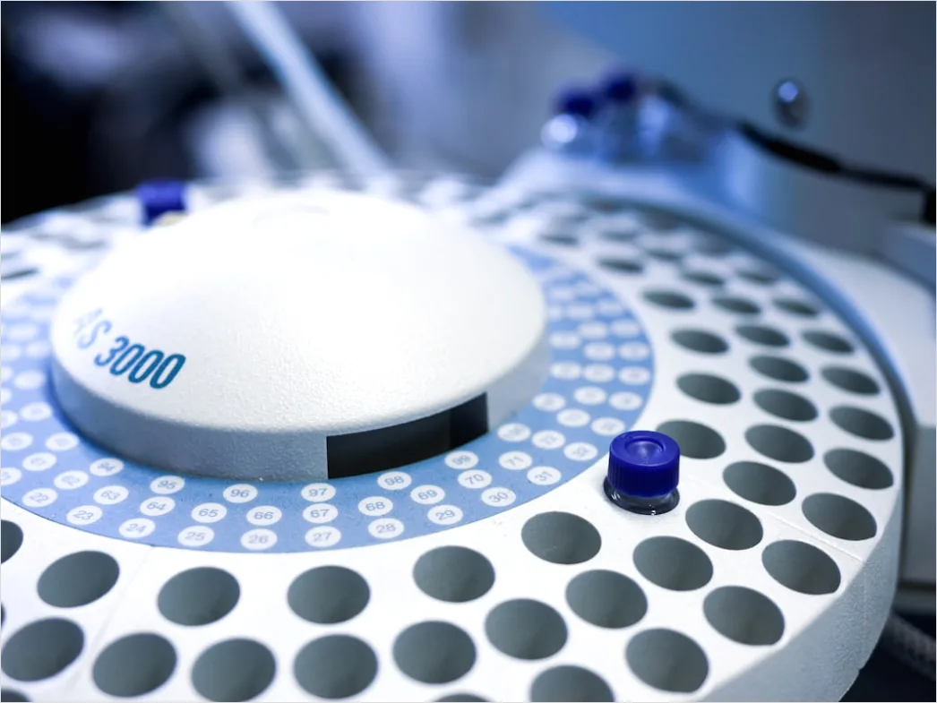 Detail Analytical Chemistry Chromatography Lab Instrument Close Up Number 6