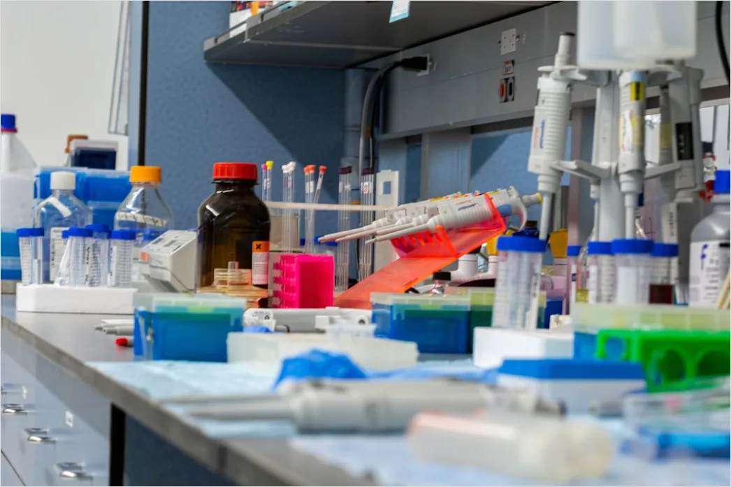Detail Antibody Testing Laboratory Equipment And Samples Number 7