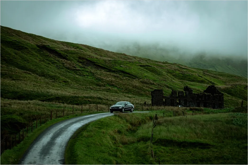 Aston Martin Db12 On Country Road Landscape Fb6f