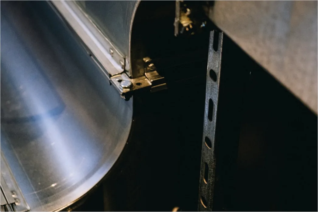Detail Automated Production Line Conveyor Belt Close Up Number 17