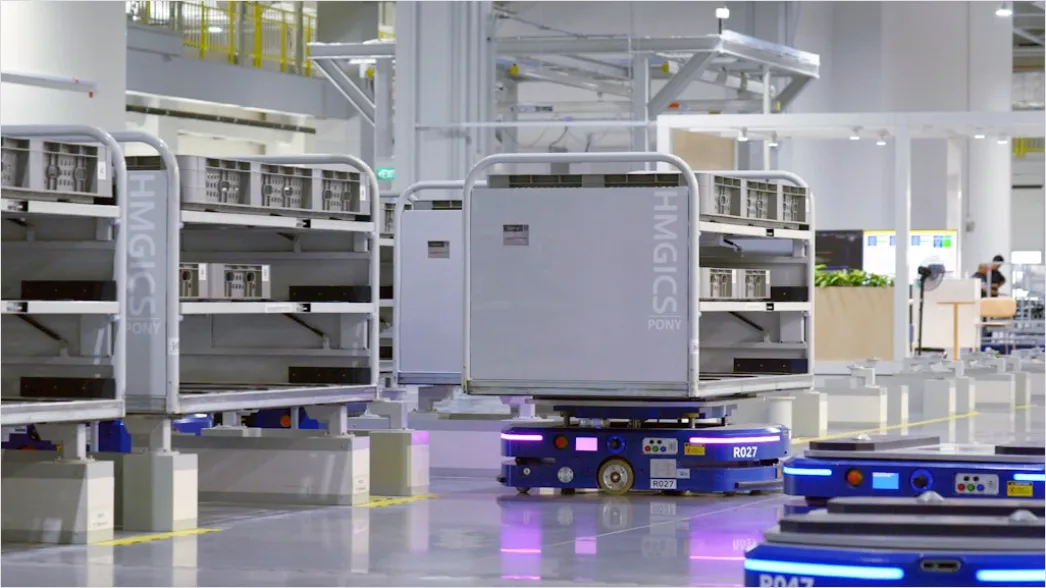Detail Automated Warehouse Robotic Picking System Operation Number 5