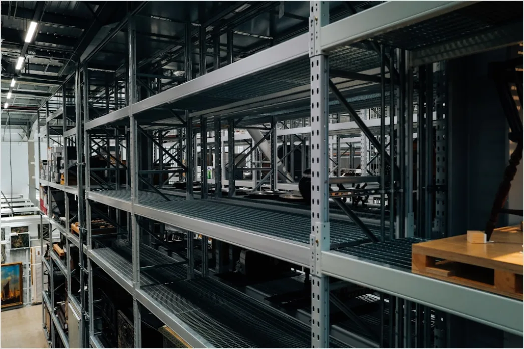 Detail Automotive Parts Warehouse Organized Storage Shelves Number 2