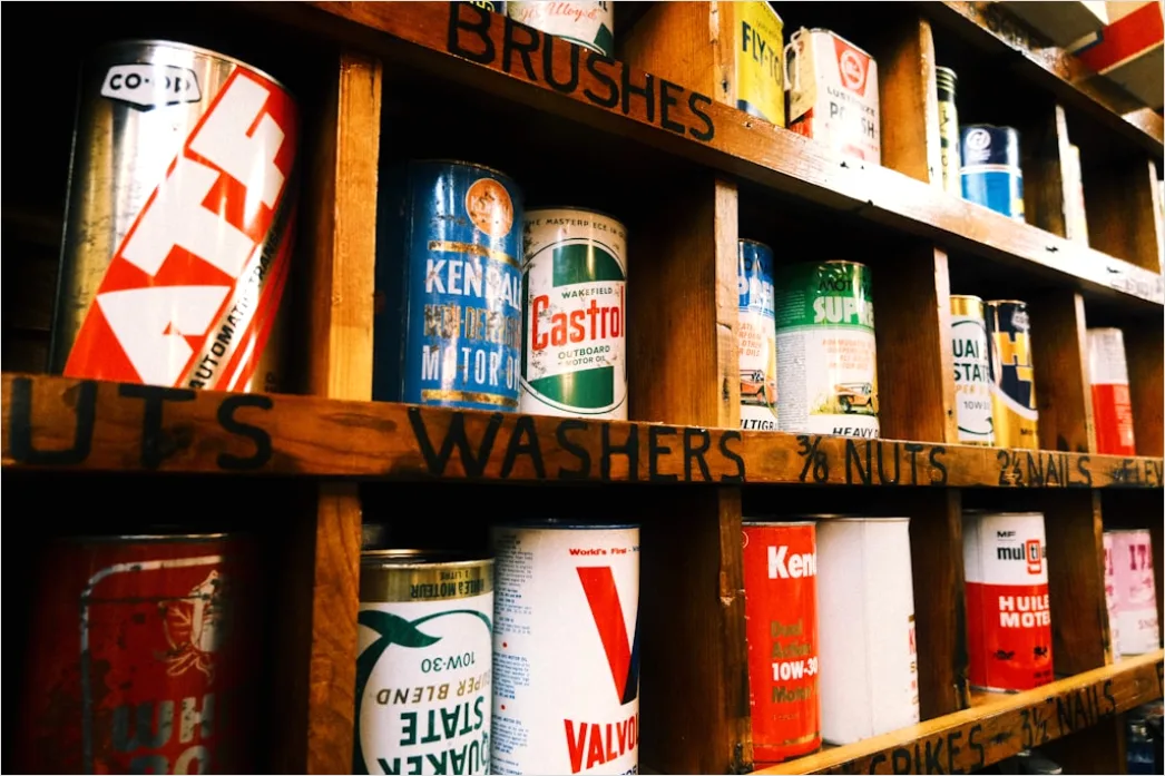 Detail Automotive Parts Warehouse Organized Storage Shelves Number 13