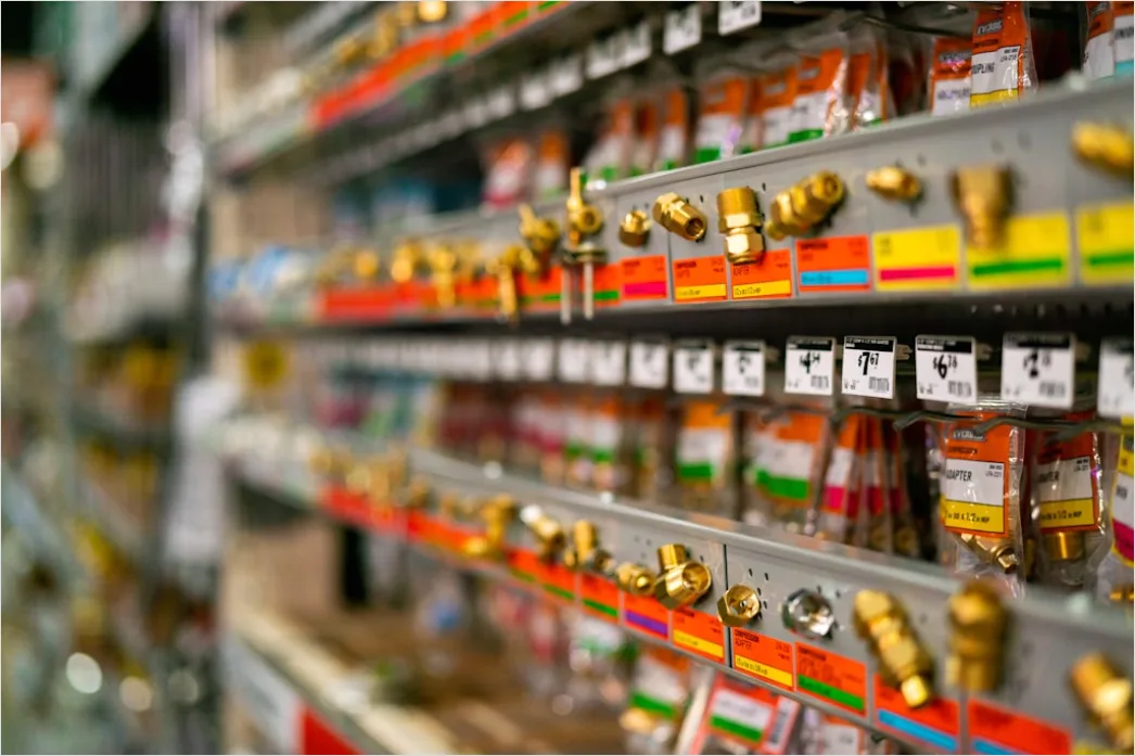 Detail Automotive Parts Warehouse Organized Storage Shelves Number 6
