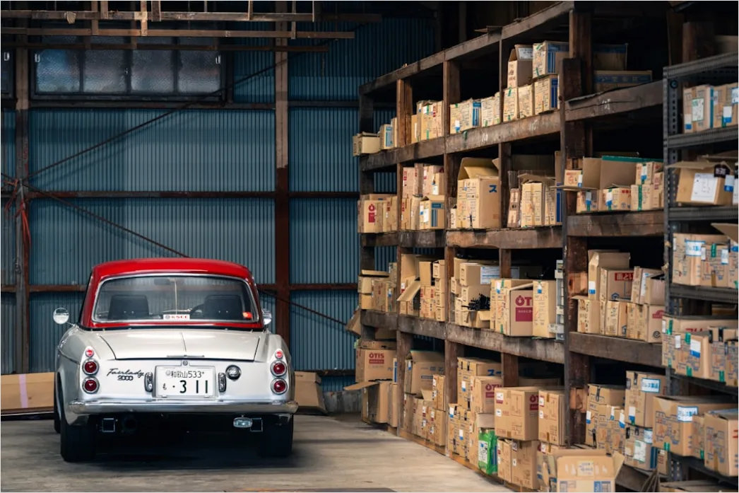 Detail Automotive Parts Warehouse Organized Storage Shelves Number 7