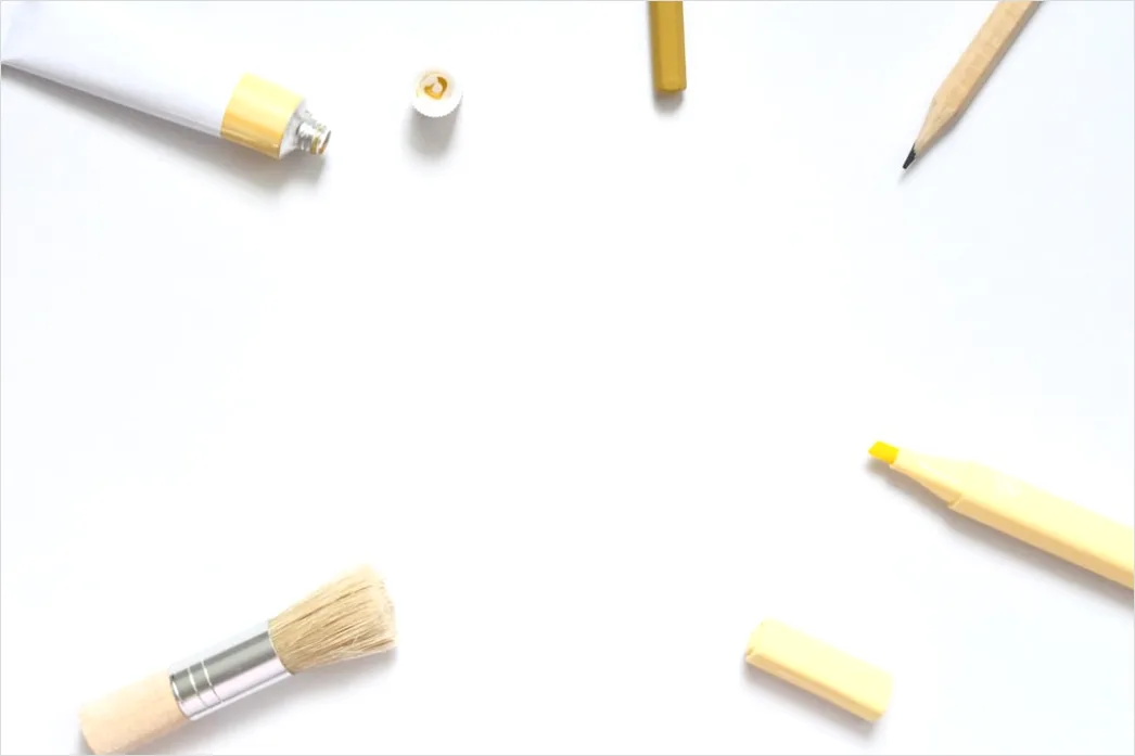 Detail Beauty Products Flat Lay Minimal White Background Number 20