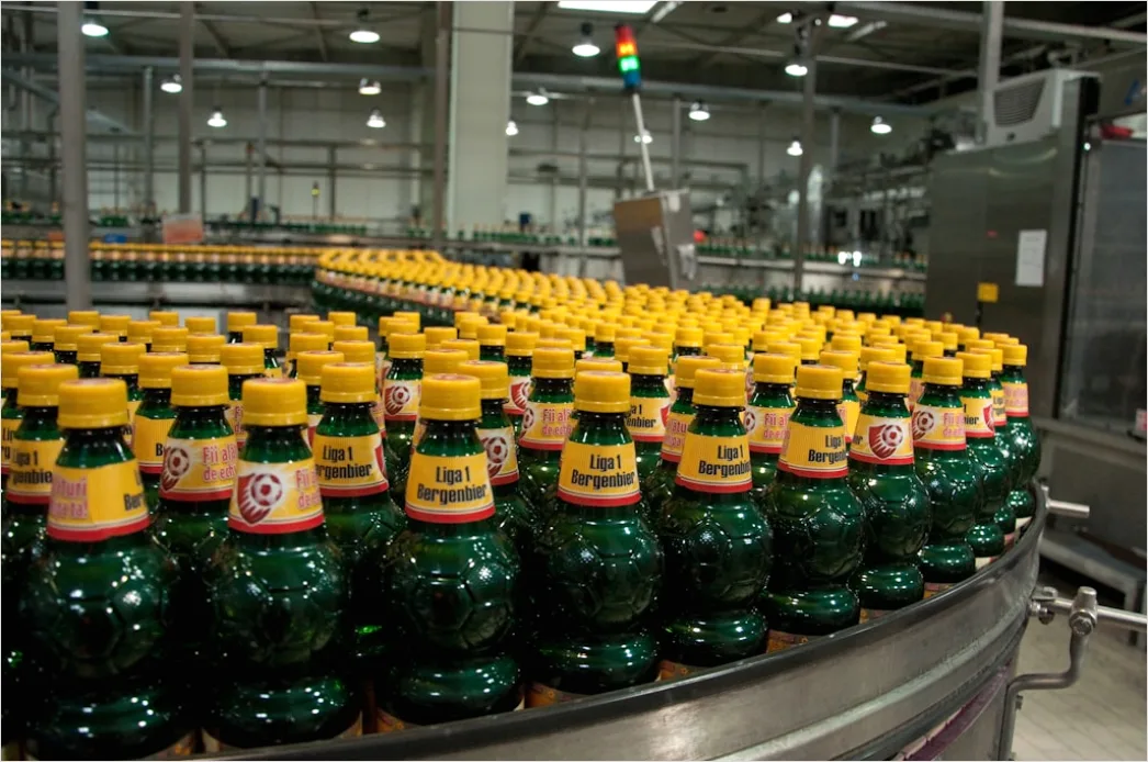Detail Beverage Factory Bottling Line Automated Filling Number 4