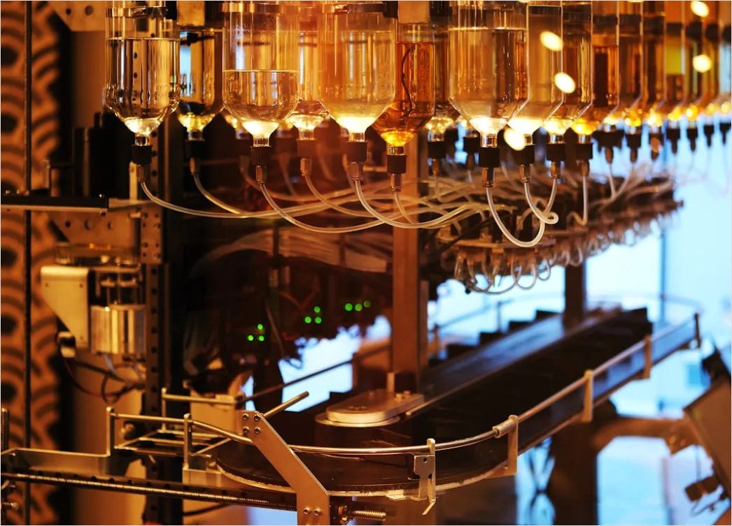 Detail Beverage Factory Bottling Line Automated Filling Number 10