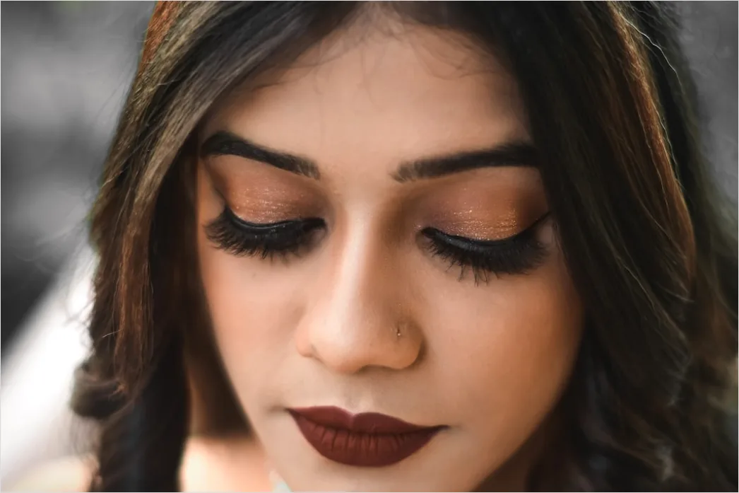 Detail Brown Eye Makeup Look Warm Tones Everyday Number 6