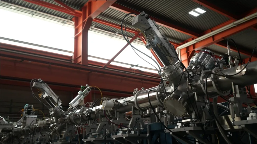 Detail Car Assembly Line Robotic Arms Welding Body Number 11