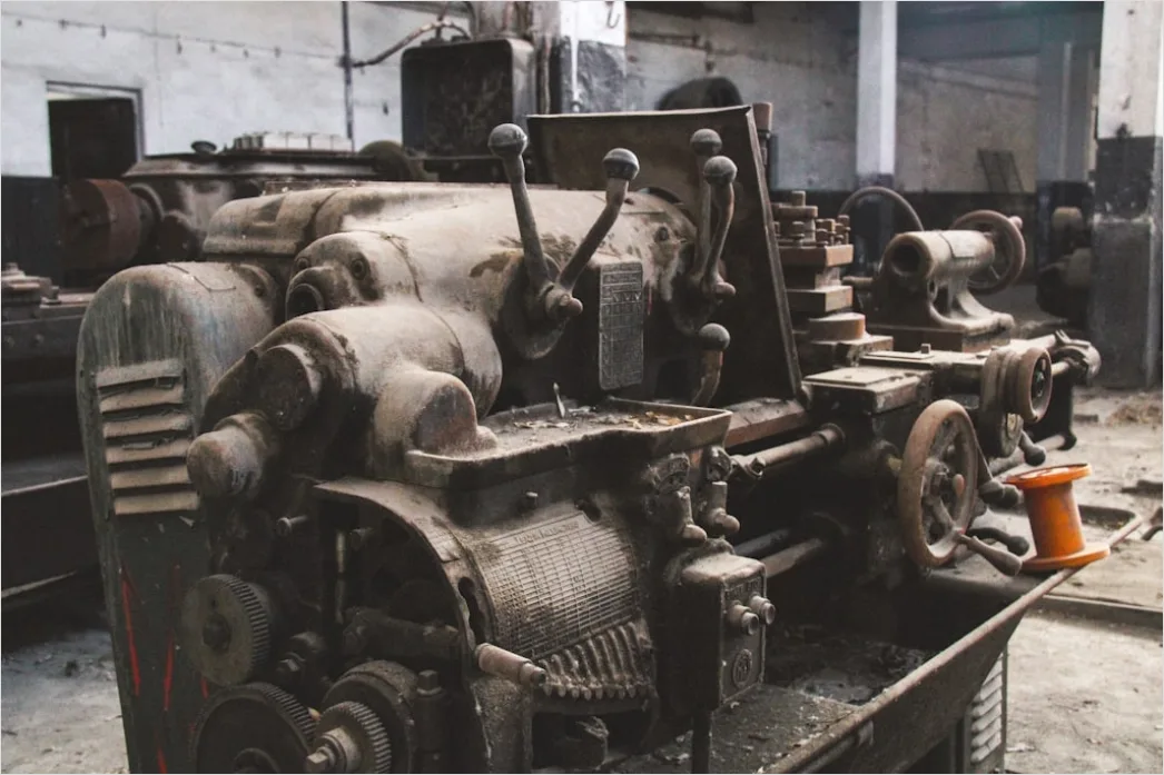 Detail Car Engine Close Up Machining In Factory Number 2