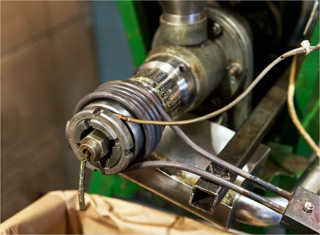 Detail Car Engine Close Up Machining In Factory Number 6