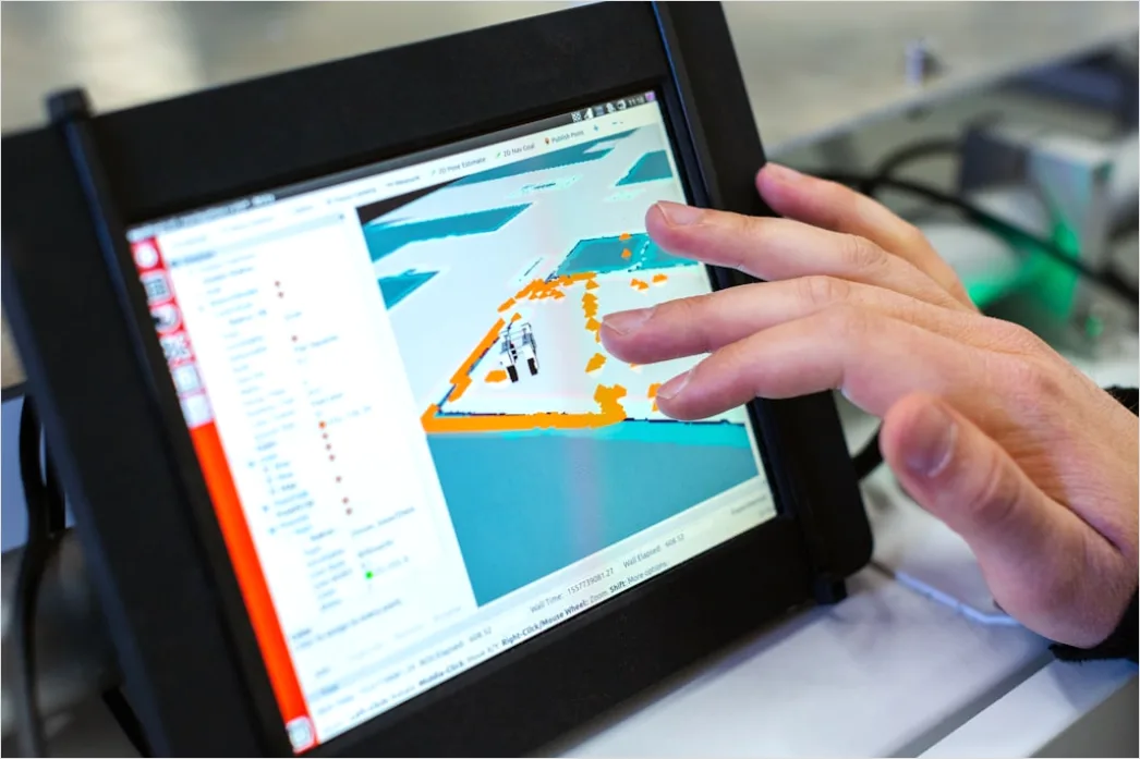 Detail Chemical Engineer Reviewing Process Data Screen Number 19
