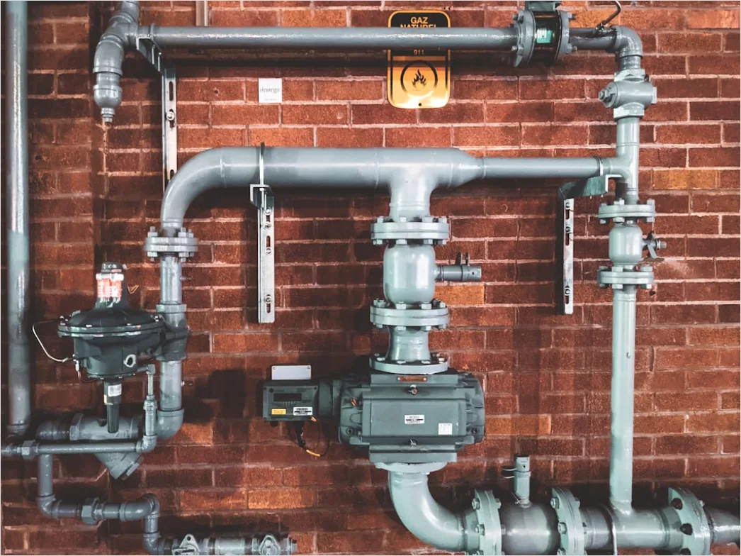 Chemical Plant Pipes And Valves Complex Network