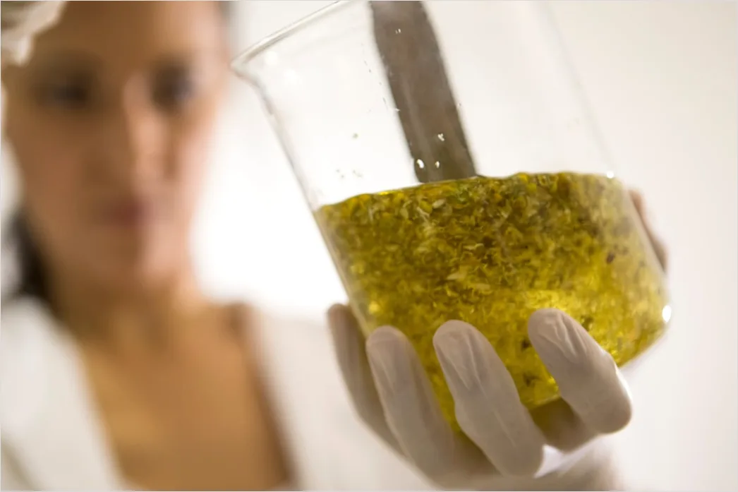 Detail Chemist Measuring Liquid With Graduated Cylinder Number 19