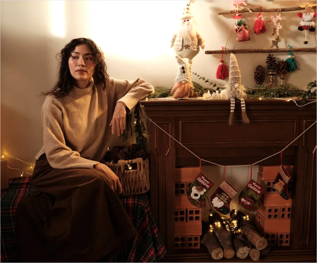 Christmas Outfit Ideas Festive Cozy At Home E56c