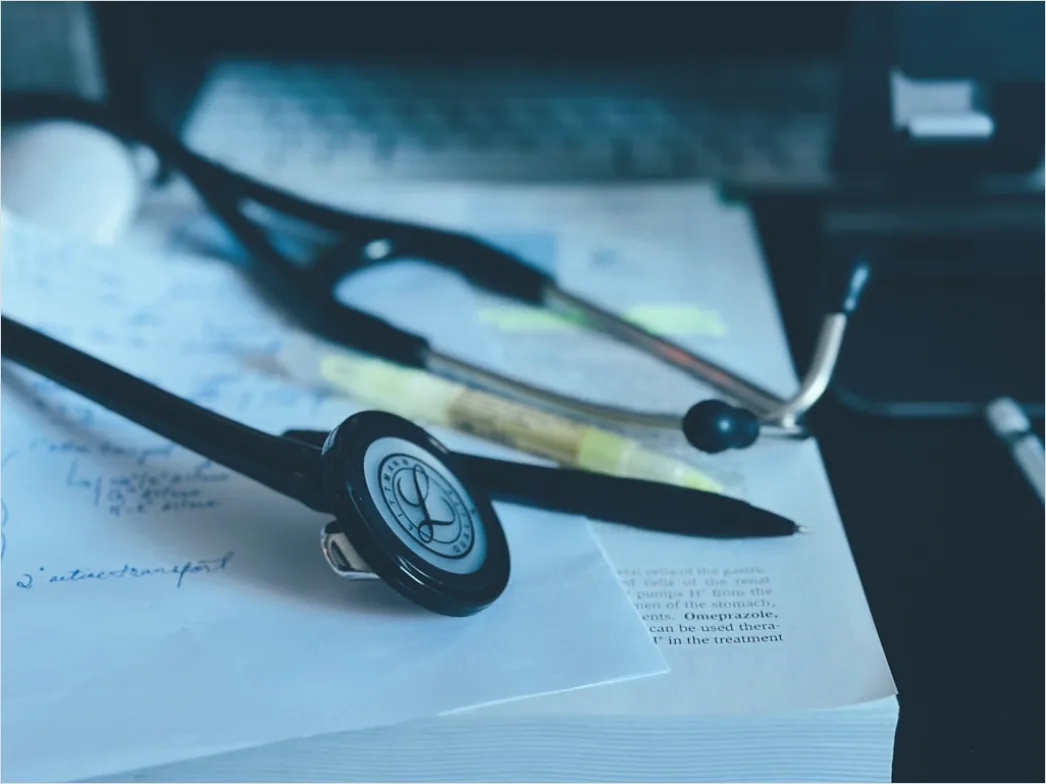 Detail Clinical Trial Paperwork And Medical Research Concept Number 4