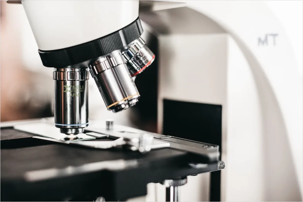 Confocal Microscope Laboratory Equipment Close Up Fb14