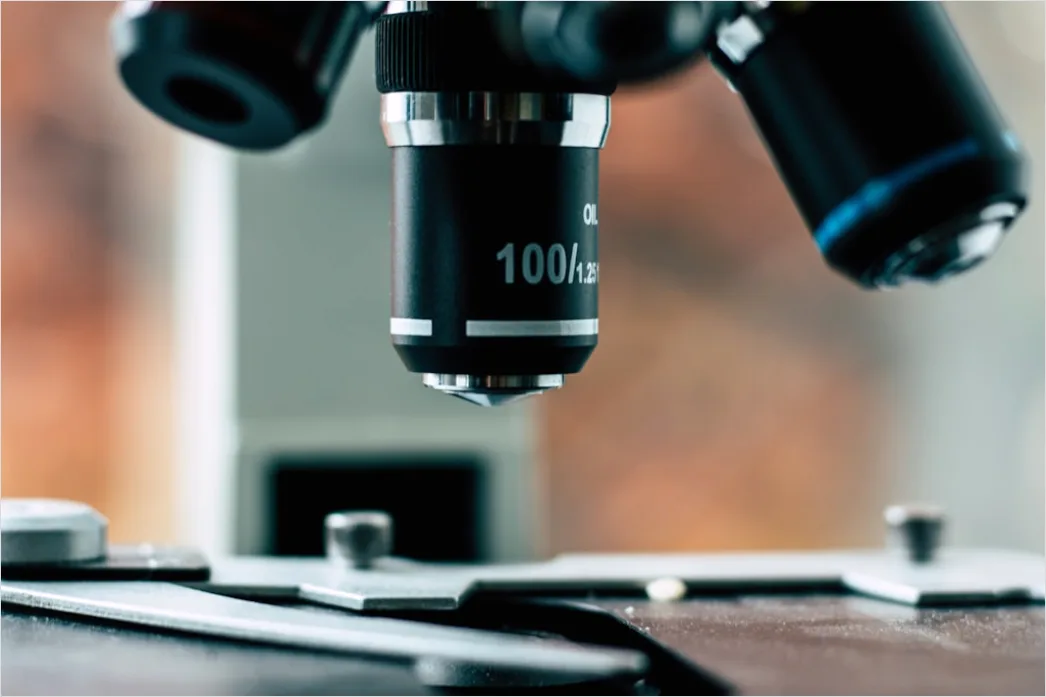 Detail Confocal Microscope Laboratory Equipment Close Up Number 2