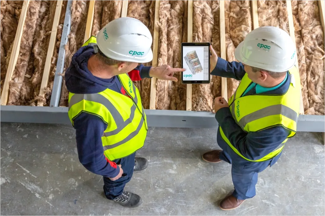 Detail Construction Blueprint Review Engineer On Site Number 6