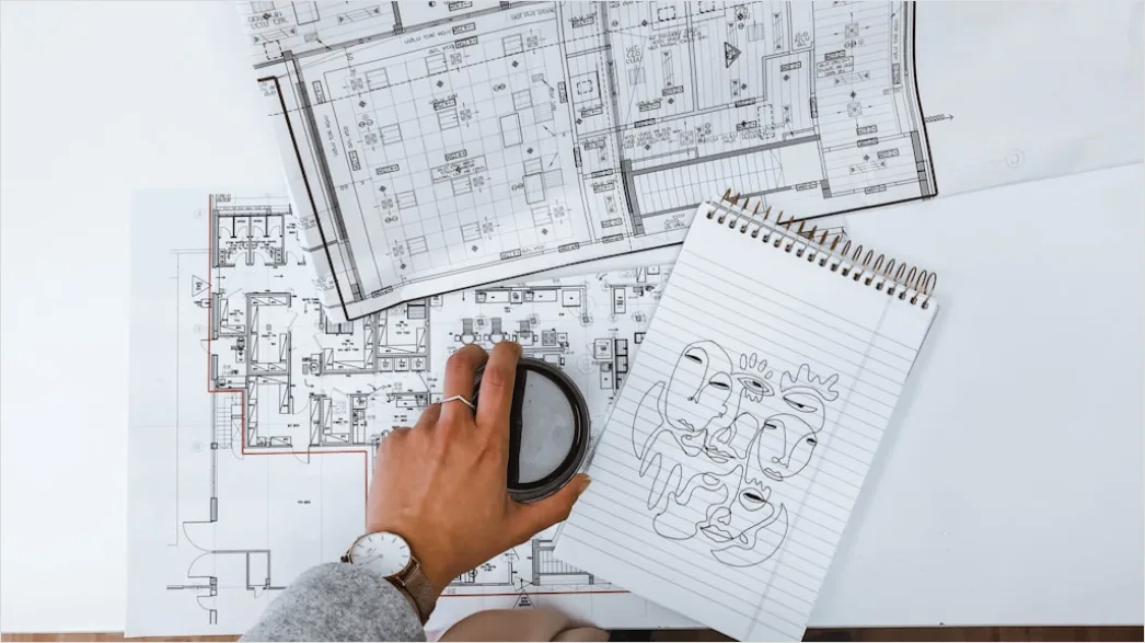 Detail Construction Blueprint Review Engineer On Site Number 10