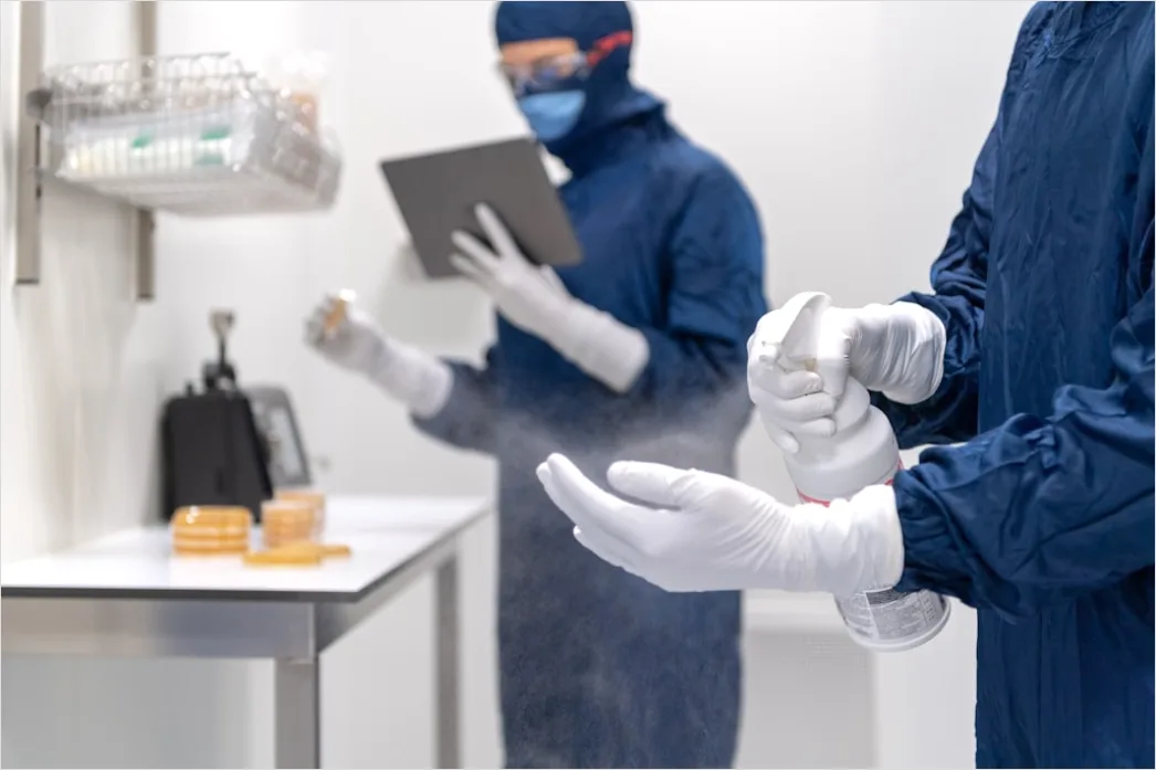Detail Cosmetics Manufacturing Filling Line Clean Room Number 4