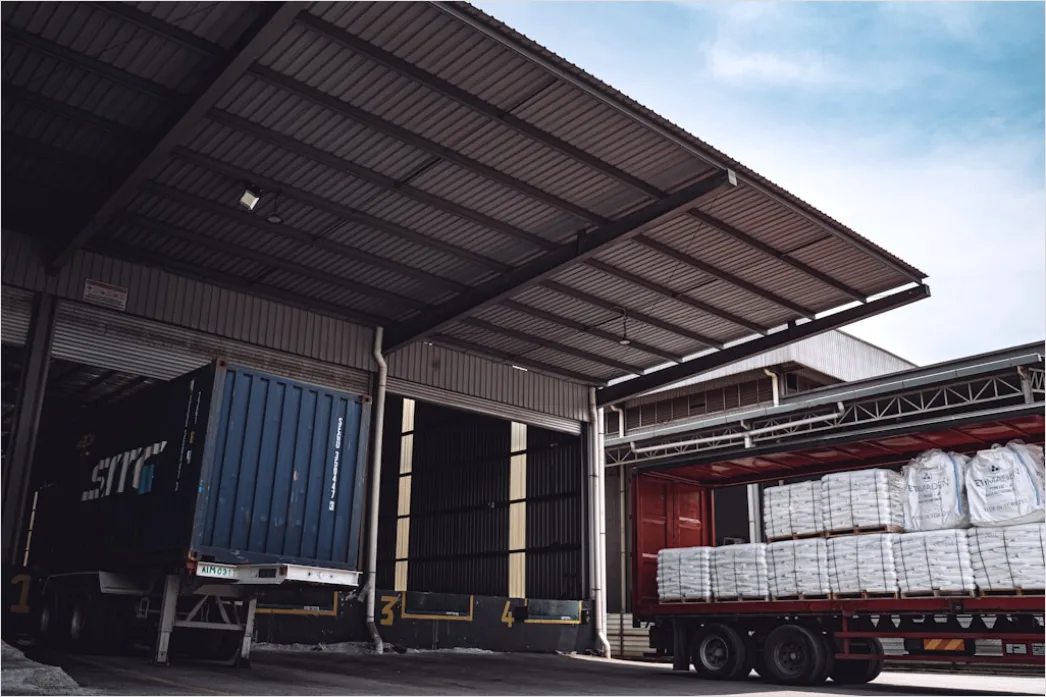 Detail Cross Docking Warehouse Truck Loading Unloading Number 6