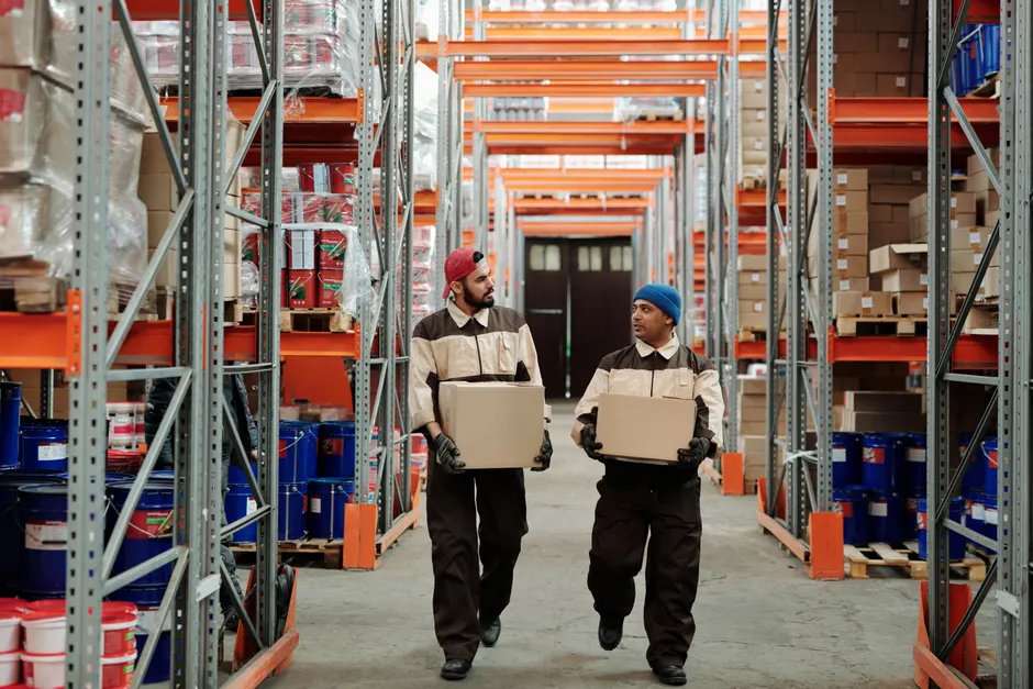 Detail Distribution Center Conveyor Belt Sorting Packages Number 9